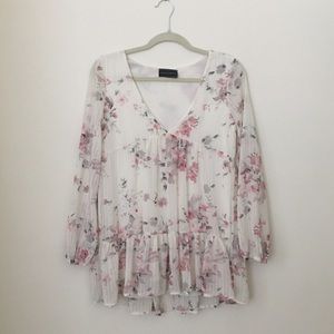 LILA CLOTHING CO. Floral printed shirt